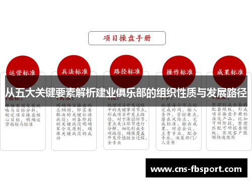 从五大关键要素解析建业俱乐部的组织性质与发展路径